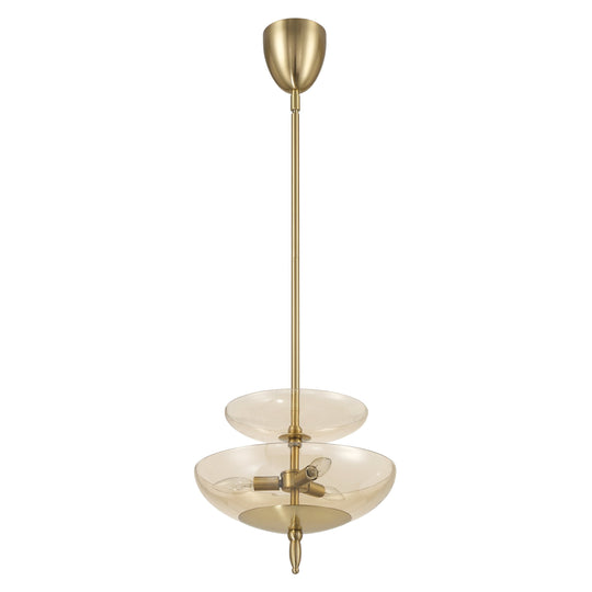 Fiorello 14" 3-Light Convertible Pendant