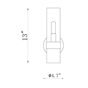 Datus 1-Light Wall Sconce