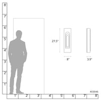 Procession Arch Small Outdoor Sconce