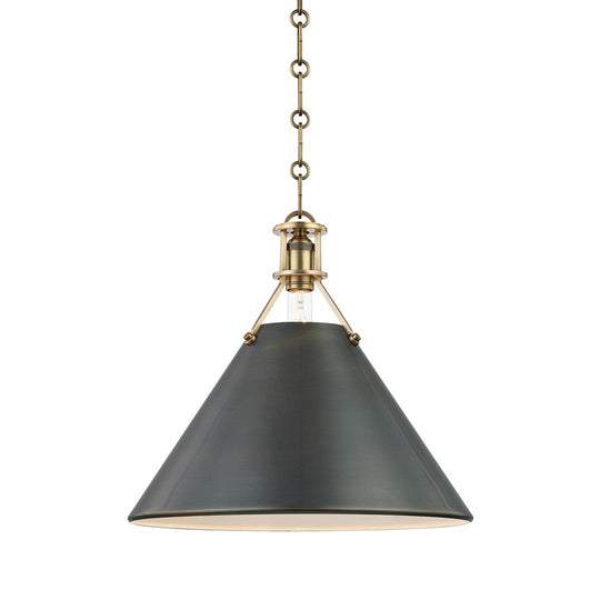 Metal No.2 1-Light Large Pendant