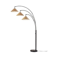 Braxton 3-Arm Arc Lamp