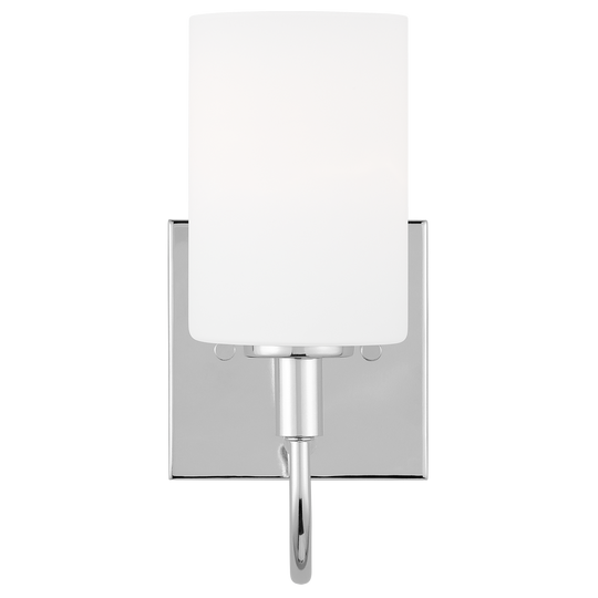 Oak Moore 1-Light Sconce (with Bulbs)