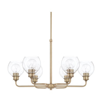 Mid Century 6-Light Chandelier