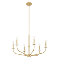 Leah 30" 6-Light Chandelier