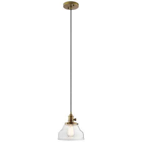 Avery 8.5" 1-Light Bell Mini Pendant