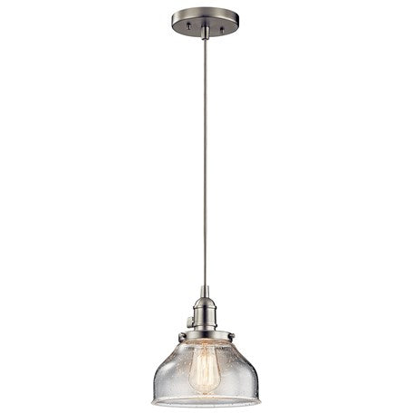 Avery 8.5" 1-Light Bell Mini Pendant