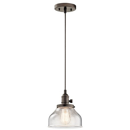 Avery 8.5" 1-Light Bell Mini Pendant