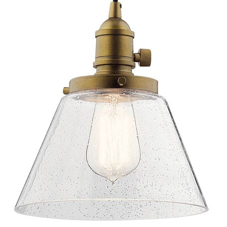 Avery 9" 1-Light Cone Mini Pendant