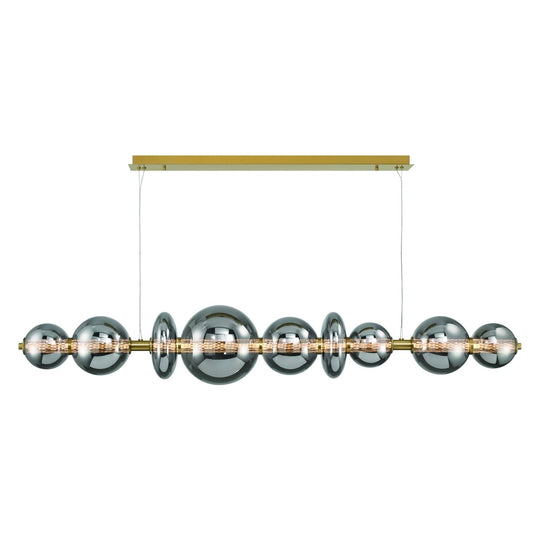 Atomo 74" 9-Light Chandelier