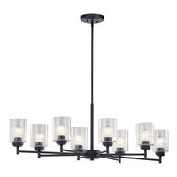 Winslow 44.25" 8-Light Oval Chandelier
