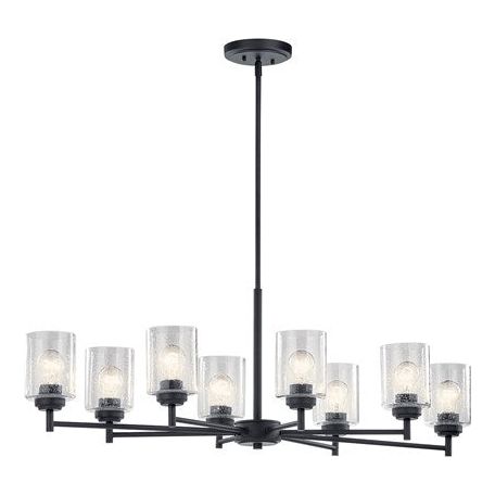 Winslow 44.25" 8-Light Oval Chandelier