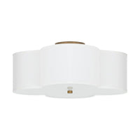 Quinn 4-Light Semi Flush Mount