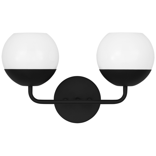 Alvin 2-Light Bath (with Bulbs)