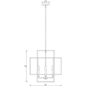 Titania 4-Light Pendant