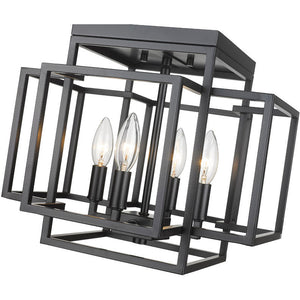 Titania 4-Light Flush Mount