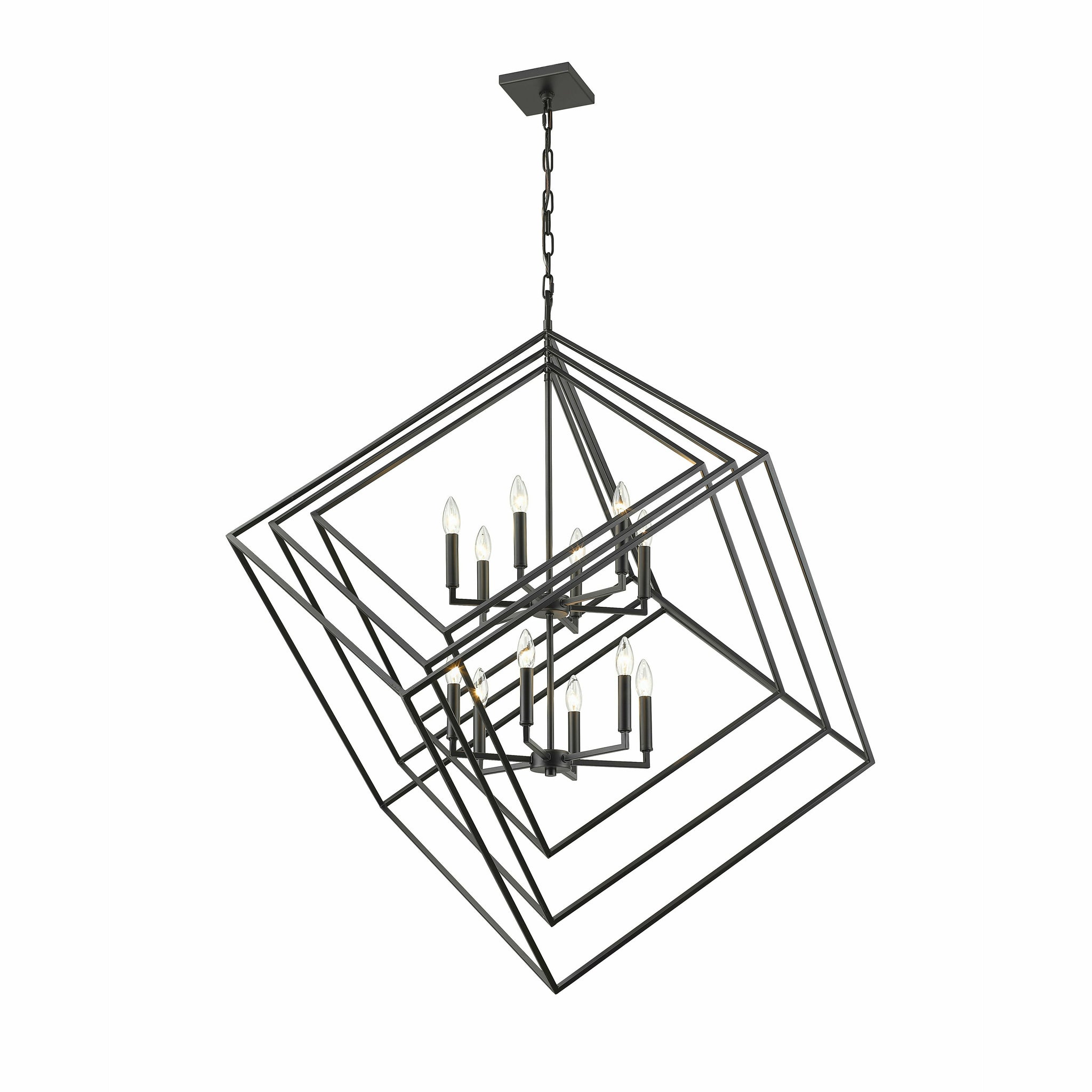 Euclid 12-Light Chandelier