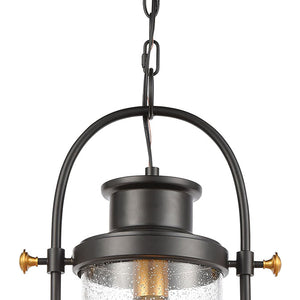 Wexford 12" Wide 1-Light Outdoor Pendant