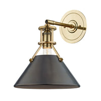 Metal No.2 1-Light Wall Sconce