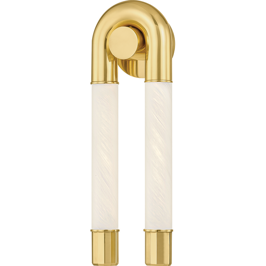 Zeme 2-Light Wall Sconce