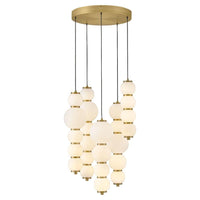Trigo Small Abstract Chandelier