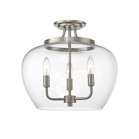 Joliet 3-Light Semi Flush Mount