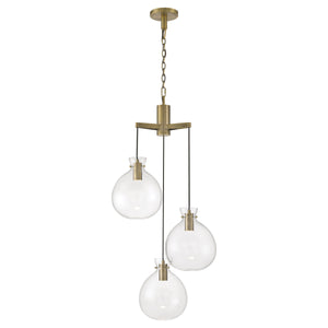 Selina Tiered Globe LED Chandelier