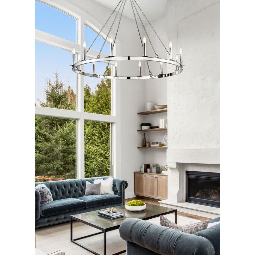 Barclay 12-Light Chandelier