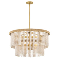 Indra Medium Convertible Drum Chandelier