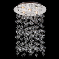 Bubble Glass 7-Light Close to Ceiling