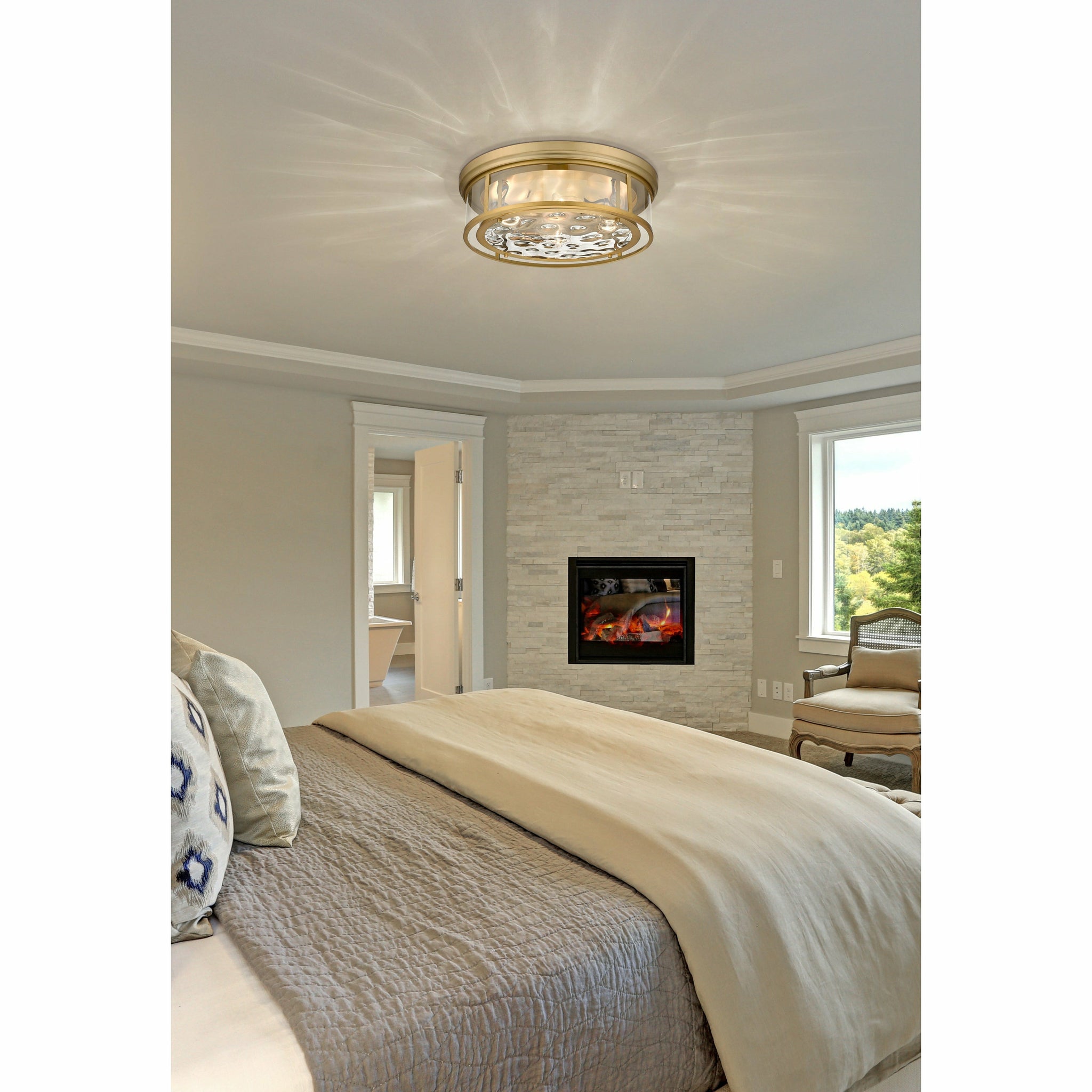 Clarion 4-Light Flush Mount