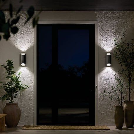 Estella 16.5" LED 2-Light Outdoor Wall Light