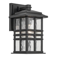Beacon Square 12" 1-Light Outdoor Wall Light