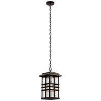 Beacon Square 9.5" 1-Light Outdoor Hanging Pendant