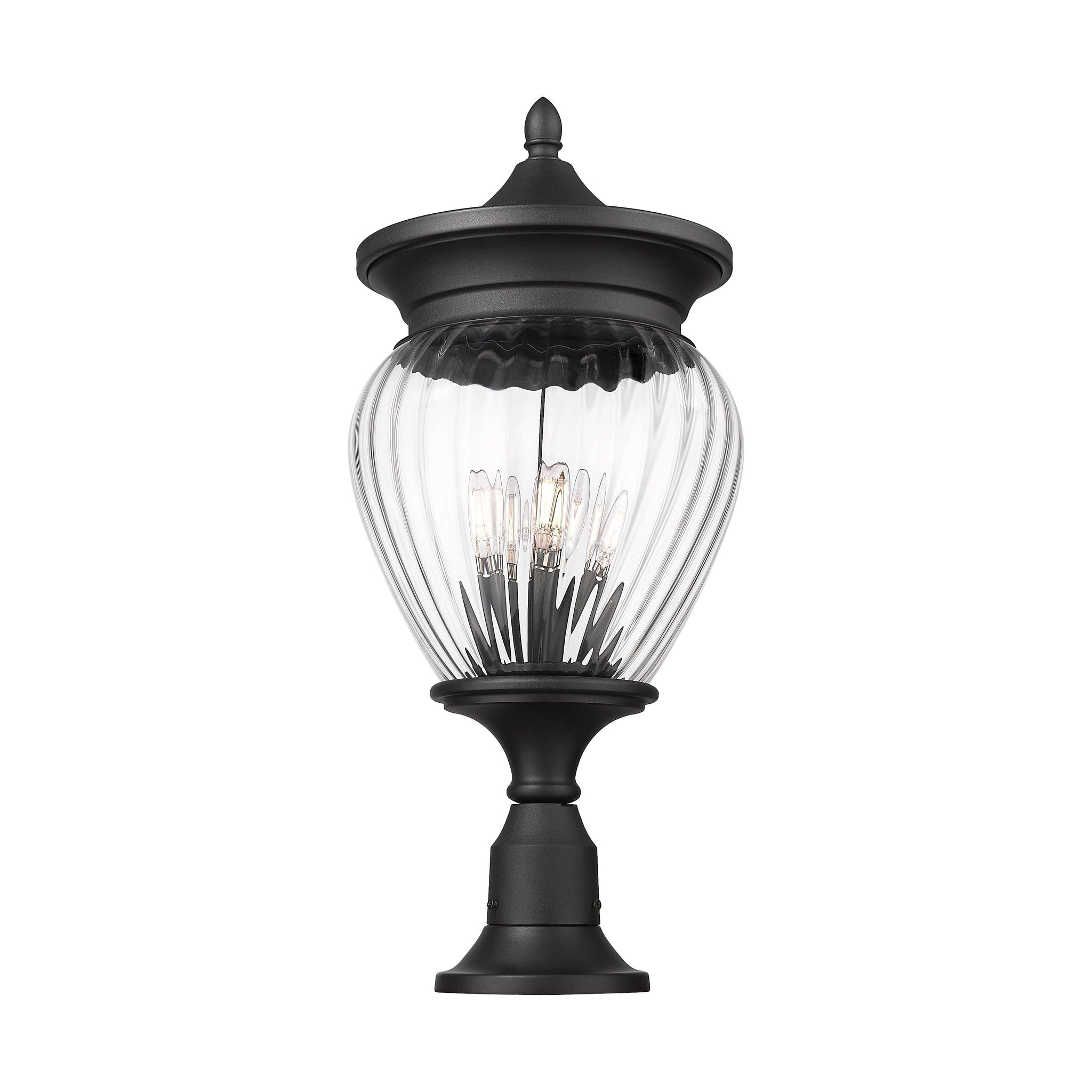 Davina 4-Light Outdoor Pier Mounted Fixture