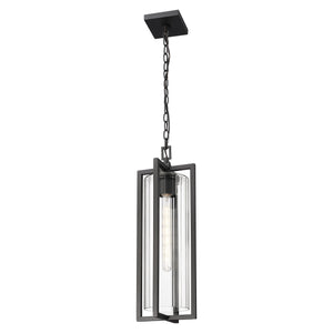 Aura 1-Light Outdoor Chain Mount Ceiling Fixture