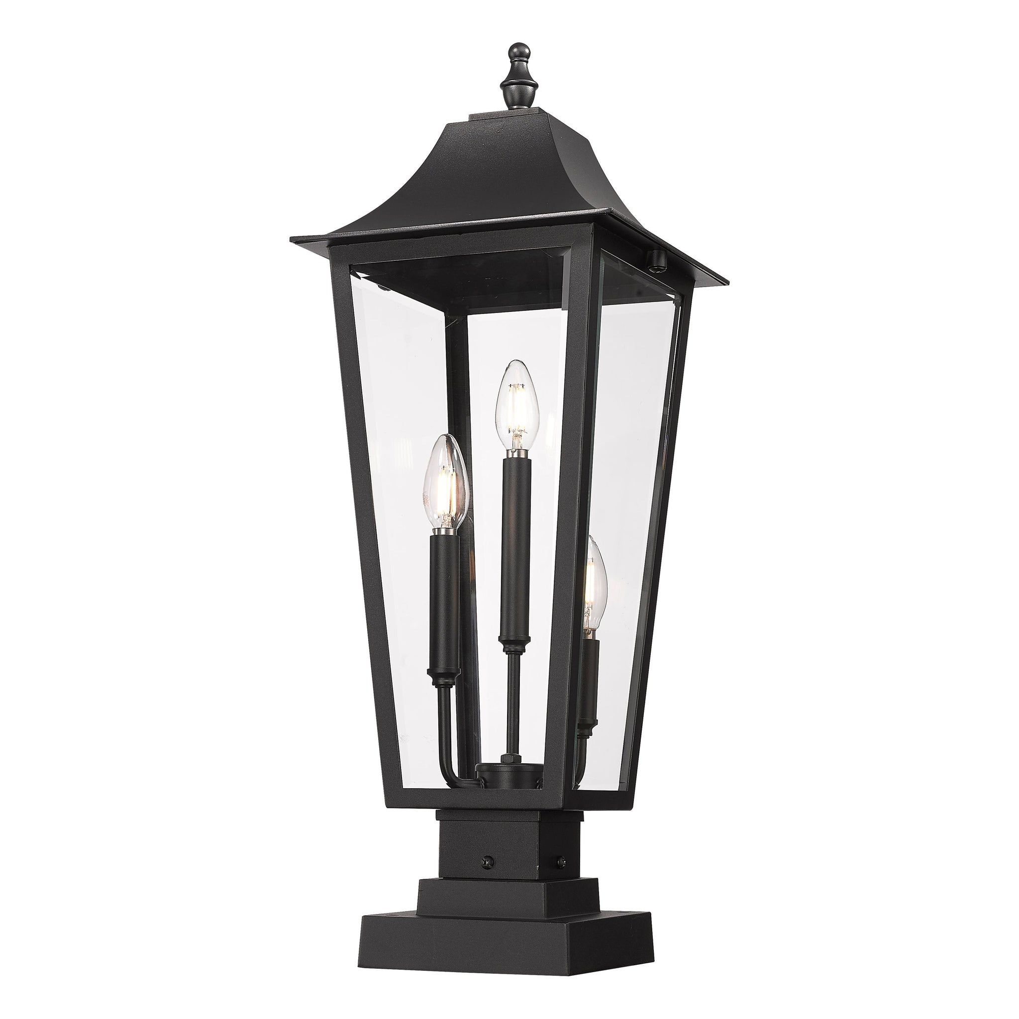 Gannon 3-Light Outdoor Pier Mounted Fixture