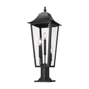 Gannon 3-Light Outdoor Pier Mounted Fixture