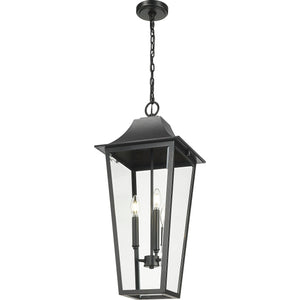 Gannon 3-Light Outdoor Chain Mount Ceiling Fixture