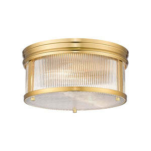 Carnaby 2-Light 13" Round Flush Mount