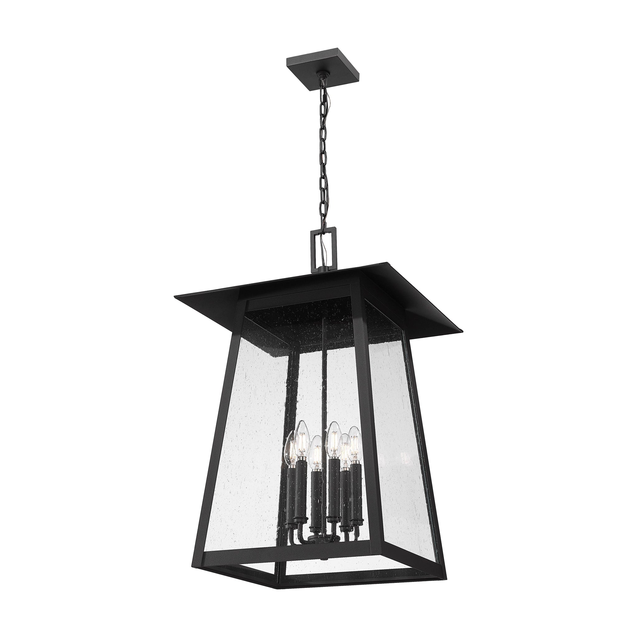 Rainer 6-Light Outdoor Chain Mount Ceiling Fixture