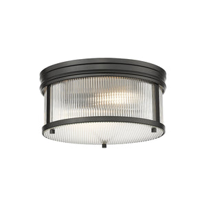 Carnaby 2-Light 13" Round Flush Mount