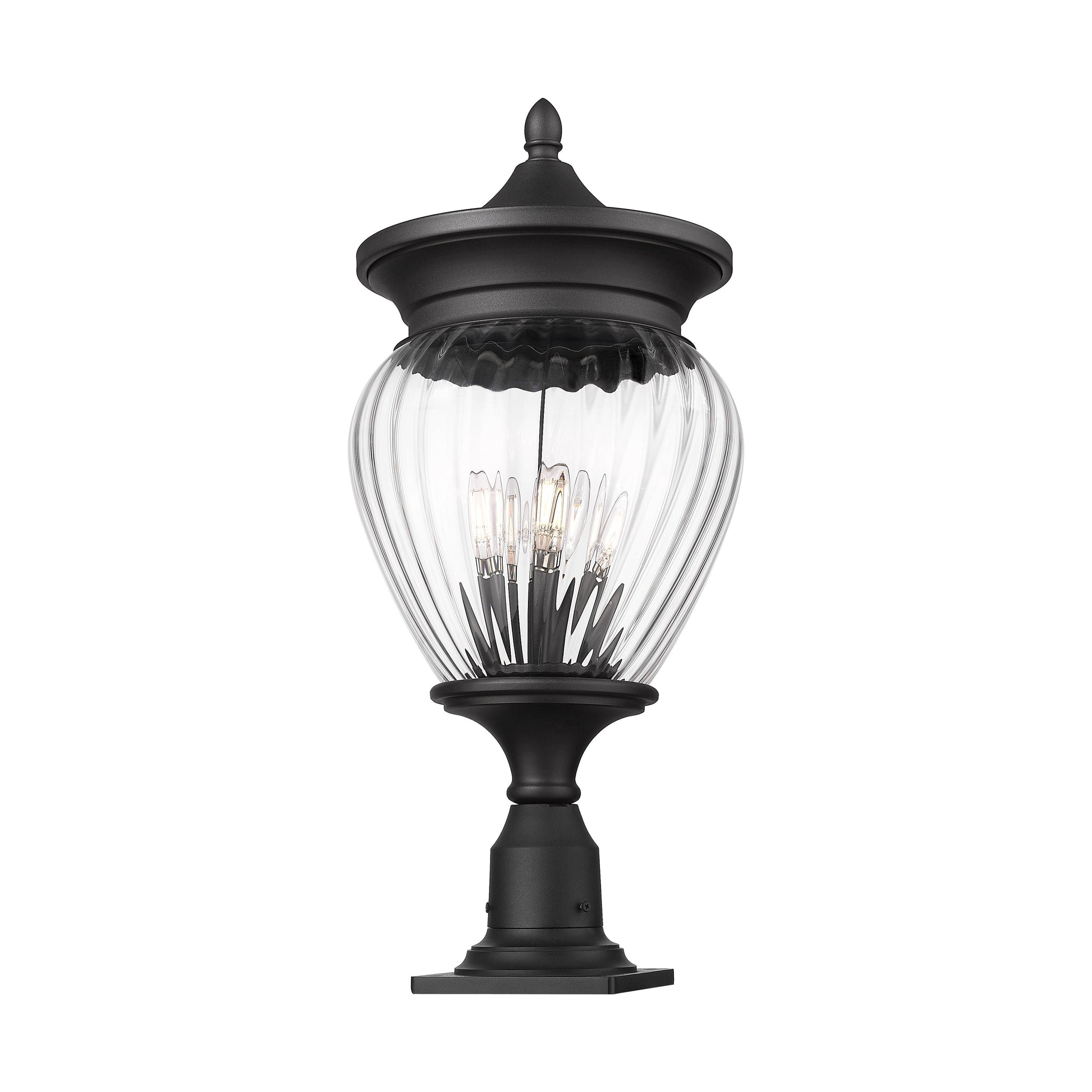 Davina 4-Light Outdoor Pier Mounted Fixture