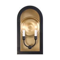 Grotto 2-Light Outdoor Wall Lantern