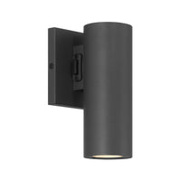Kelley 1-Light LED 5CCT Cylinder Exterior Light