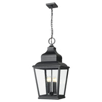 Raphael 4-Light Outdoor Chain Mount Ceiling Fixture