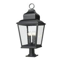Raphael 4-Light Outdoor Pier Mounted Fixture