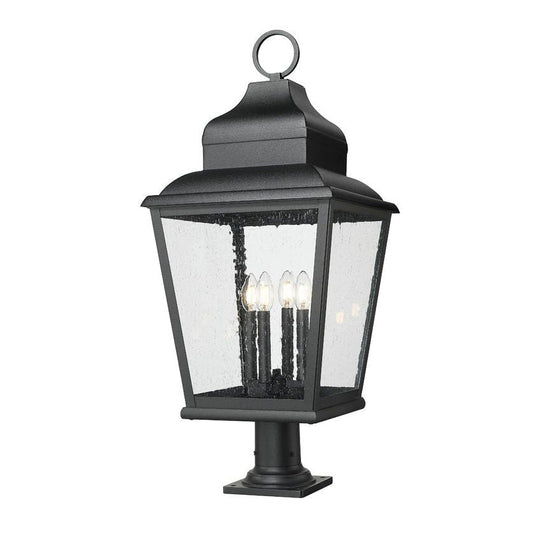 Raphael 4-Light Outdoor Pier Mounted Fixture