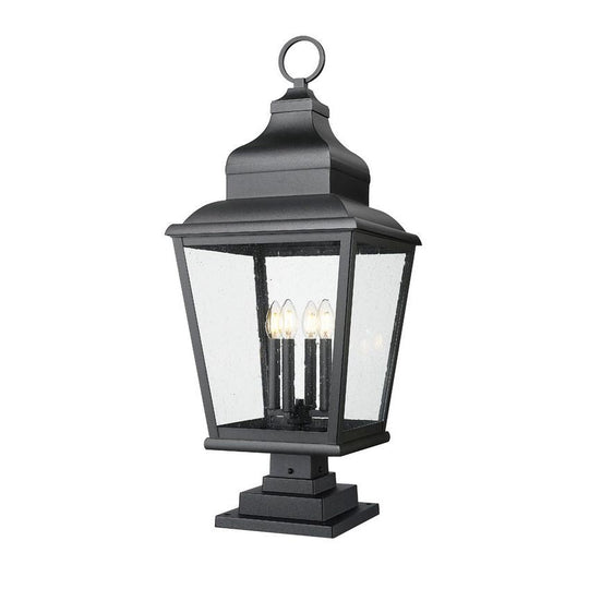 Raphael 4-Light Outdoor Pier Mounted Fixture