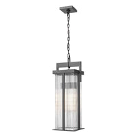 Fortis 2-Light Outdoor Chain Mount Ceiling Fixture