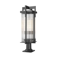 Fortis 2-Light Outdoor Pier Mounted Fixture
